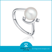 White Freshwater Pearl Ring Designs für Frauen (SH-J0080R)